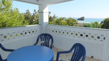 la loggia de la villa2 côté ouest