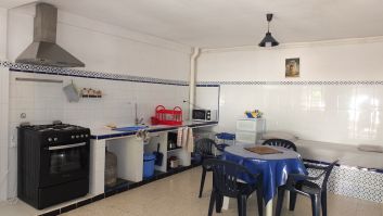 La cuisine salon du RdC, pour 4 personnes