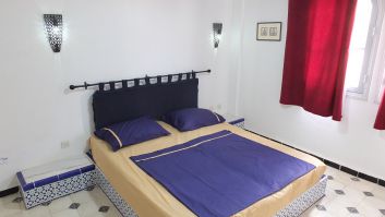 Deux chambres avec grands placards et couchage de qualité (draps