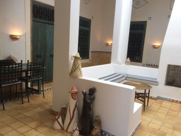 Détail du salon