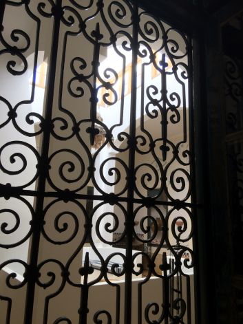 L’ancien patio vu d’une des suites