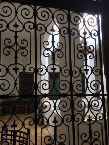 Le salon vu d’une des suites