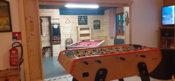 salle de jeux avec sauna 8 pers