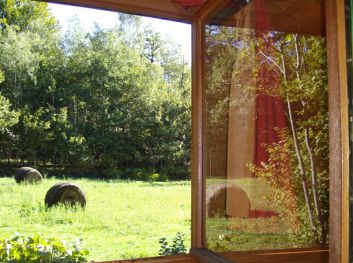 Vue de La chambre