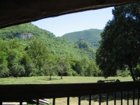 Vue extérieure depuis la chambre balcon